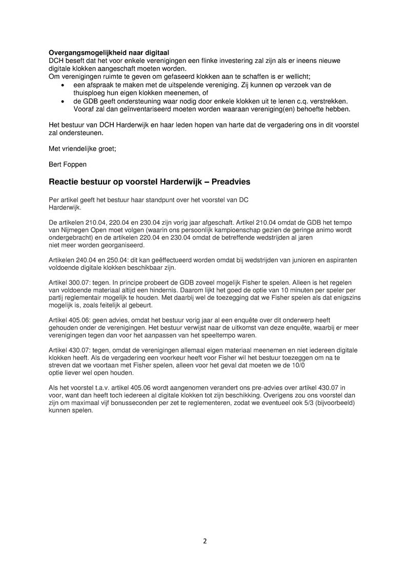 GDB Algemene Ledenvergadering 2016 - Bijlage 03 - Voorstel DCH en preadvies bestuur.pdf (pagina 2)